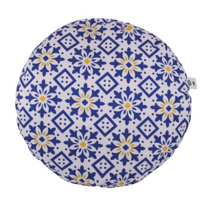 Coussin ronde polycoton 3