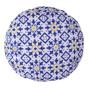 Coussin ronde polyester imperméable 2