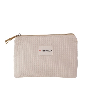 Trousse en coton nid d'abeille 3
