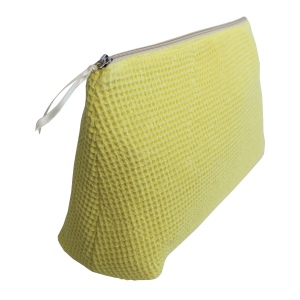 Trousse en coton nid d'abeille 9