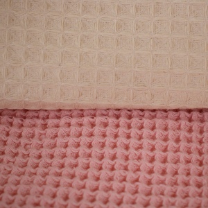 Trousse en coton nid d'abeille 11