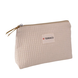 Trousse en coton nid d'abeille 2
