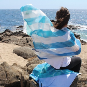 Foulard en voile de polyester 3