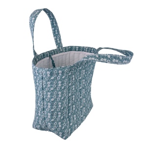 Sac soufflet de fond en polyester matelassée 4