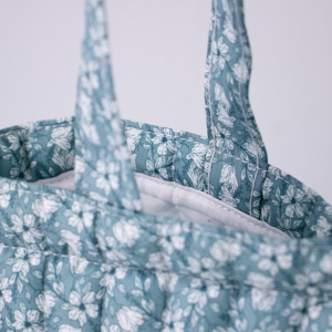 Sac soufflet de fond en polyester matelassée 11