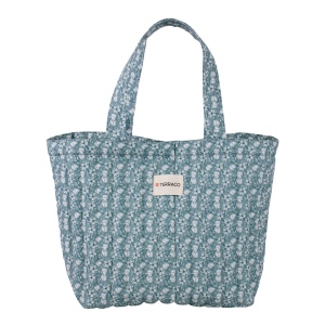Sac soufflet de fond en polyester matelassée