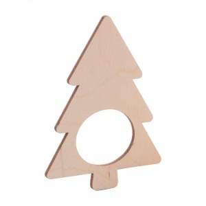 Julmiddag Creative Rond de serviette de Noël personnalisable 3
