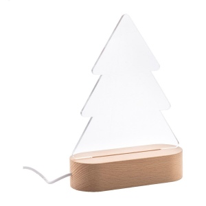 Woodify Xmas Trophée lumineux LED sapin 2