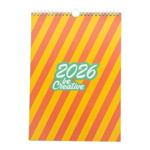 CreaDate Wall A4 calendrier mural personnalisable 2
