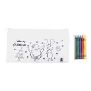Julfar Draw Étui à stylo Noël à colorier 2
