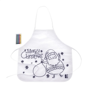 Julfar Cook Tablier de Noël à colorier