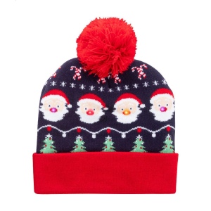Norrsken Chapeau d'hiver LED de Noël, renne 3