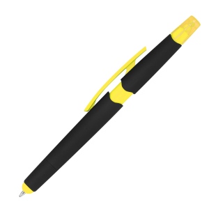 Stylo plastique avec marqueur EMMETT 7