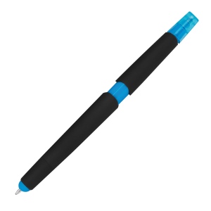 Stylo plastique avec marqueur EMMETT 21