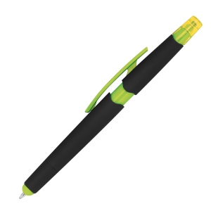 Stylo plastique avec marqueur EMMETT 23