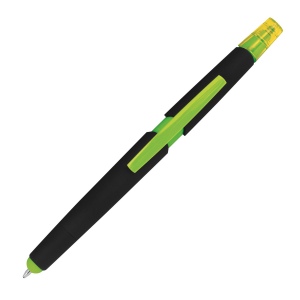 Stylo plastique avec marqueur EMMETT 24