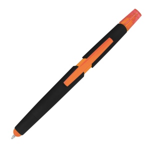 Stylo plastique avec marqueur EMMETT 12