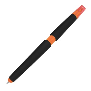 Stylo plastique avec marqueur EMMETT 13