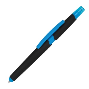 Stylo plastique avec marqueur EMMETT 5