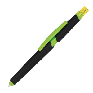 Stylo plastique avec marqueur EMMETT 6