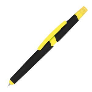 Stylo plastique avec marqueur EMMETT