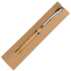 Stylo twist en métal / bambou ELISABETTA 3