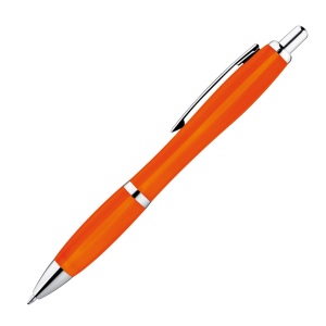 Stylo plastique avec clip en métall ERIN 28