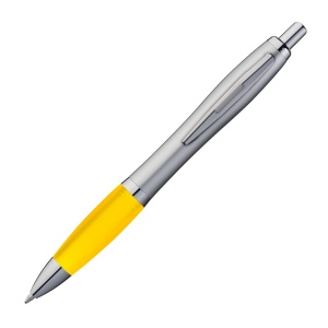 Stylo satiné à corps argenté ANGELINA 25
