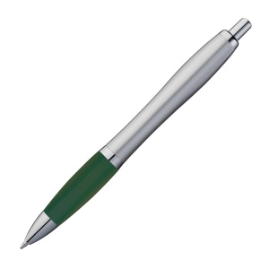 Stylo satiné à corps argenté ANGELINA 29