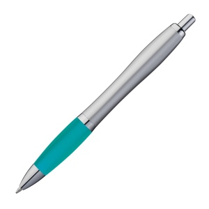 Stylo satiné à corps argenté ANGELINA 41