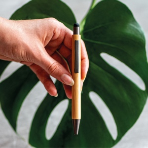 Stylo à bille en bois fonction PAD LUCIO 12