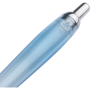Stylo à bille en RPET transparent JASMIN 7