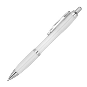 Stylo à bille en RPET transparent JASMIN 9