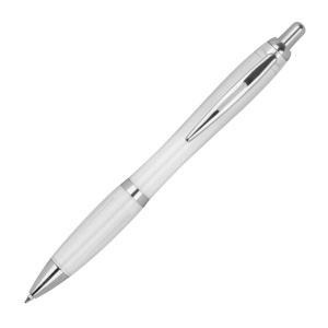 Stylo à bille en RPET transparent JASMIN 10