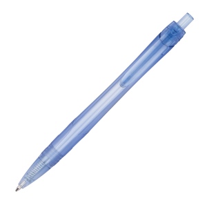 Stylo à bille transparent avec clip incurvé WIKTORIA 4