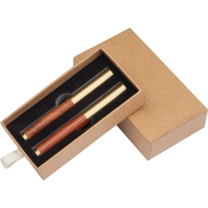 Mini set d'écriture - plume et roller SANTIAGO 3