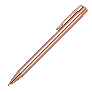 Stylo en aluminium coul. métalliques MELANIA 9