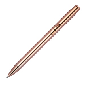Stylo en aluminium coul. métalliques MELANIA 10