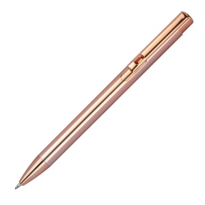 Stylo en aluminium coul. métalliques MELANIA 3
