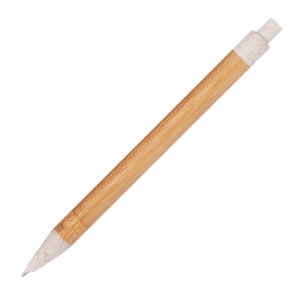 Stylo à bille en paille de blé et bambou FABIANA 21