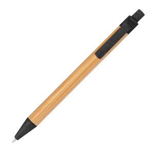 Stylo à bille en paille de blé et bambou FABIANA 9
