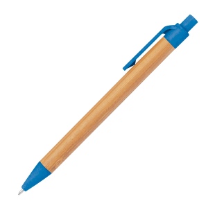 Stylo à bille en paille de blé et bambou FABIANA 11