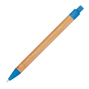 Stylo à bille en paille de blé et bambou FABIANA 13