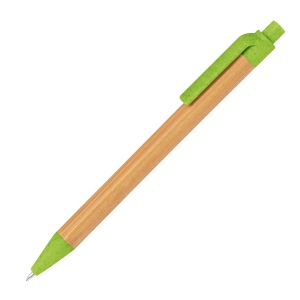 Stylo à bille en paille de blé et bambou FABIANA 6