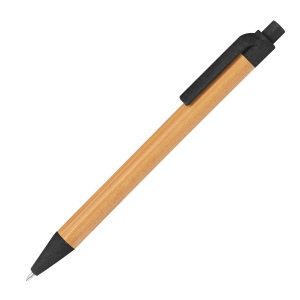 Stylo à bille en paille de blé et bambou FABIANA
