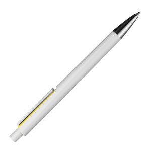 Stylo bille blanc avec applications colorées DEAN 23