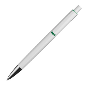 Stylo bille blanc avec applications colorées DEAN 25