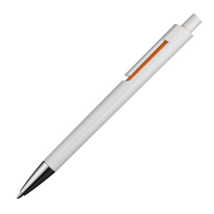 Stylo bille blanc avec applications colorées DEAN 28