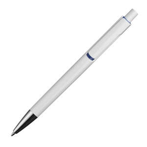 Stylo bille blanc avec applications colorées DEAN 13