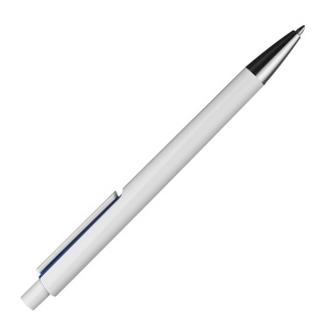 Stylo bille blanc avec applications colorées DEAN 15